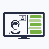 collaborate - text chat